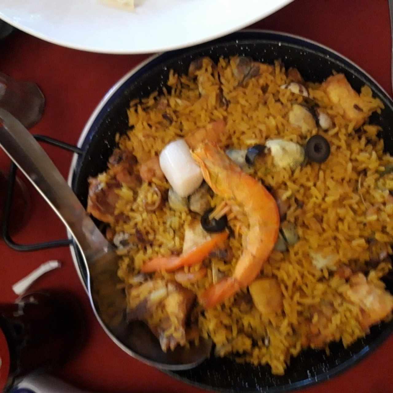 paella de mariscos