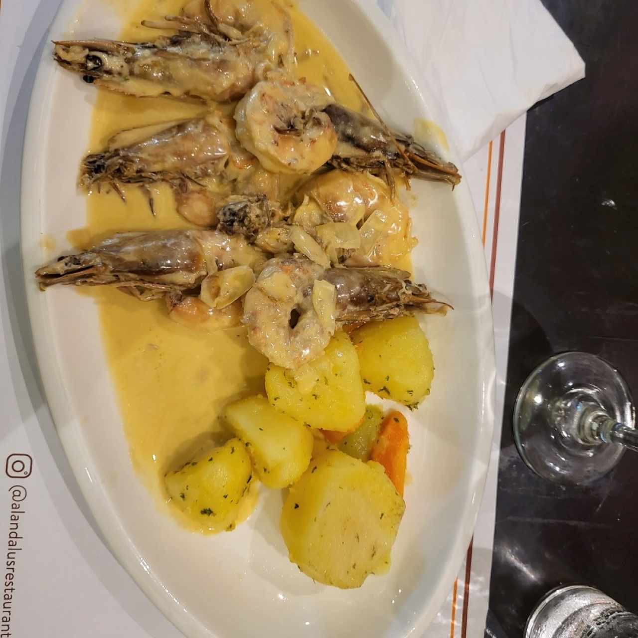 langostino al jerez