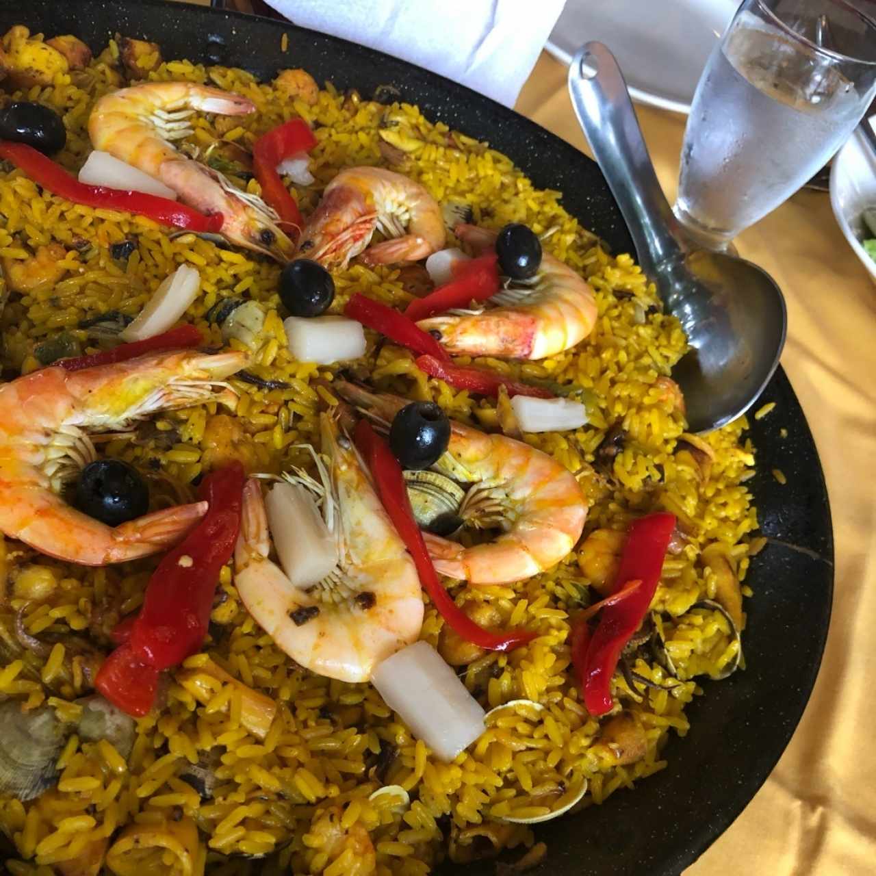 paella de mariscos