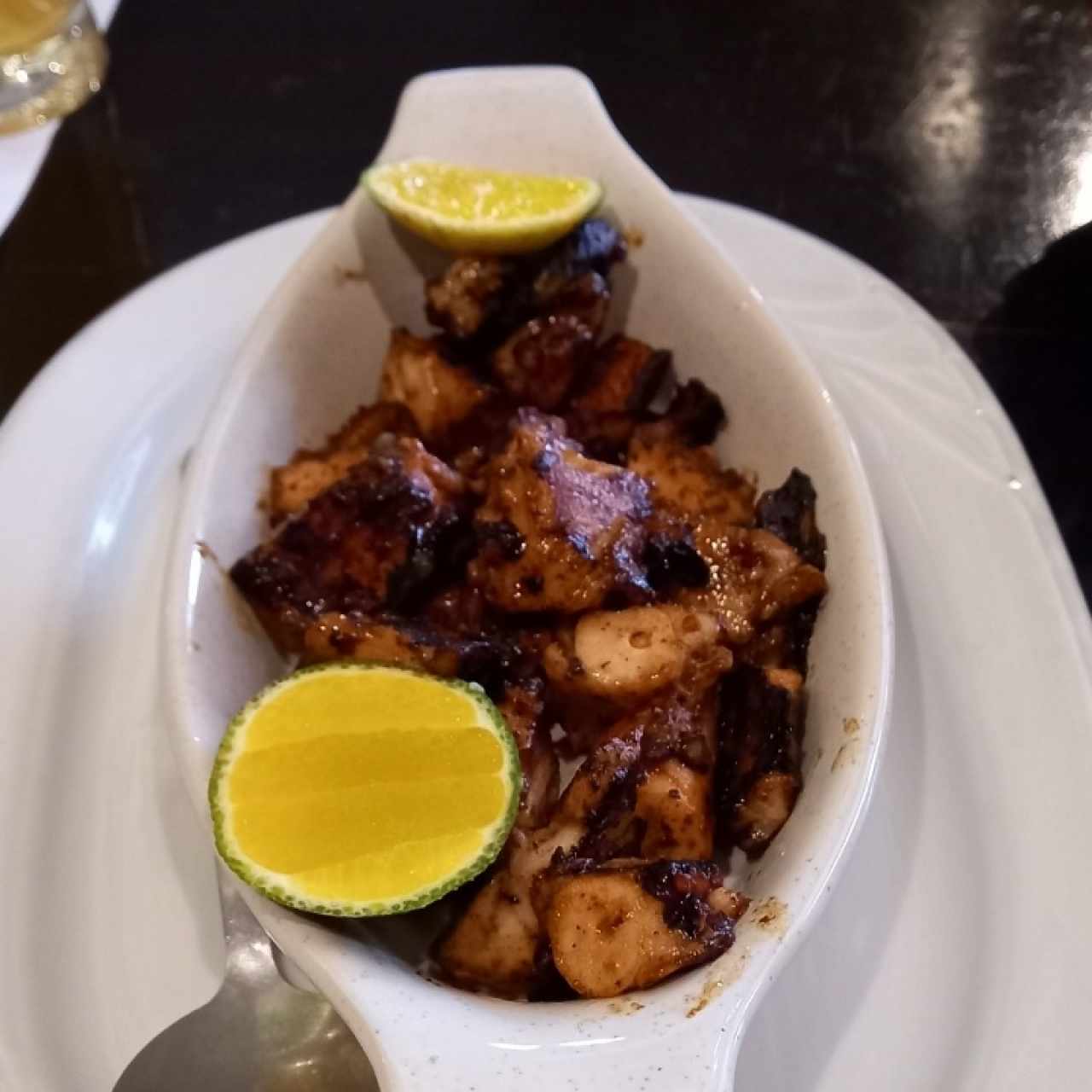 pulpo al carbón