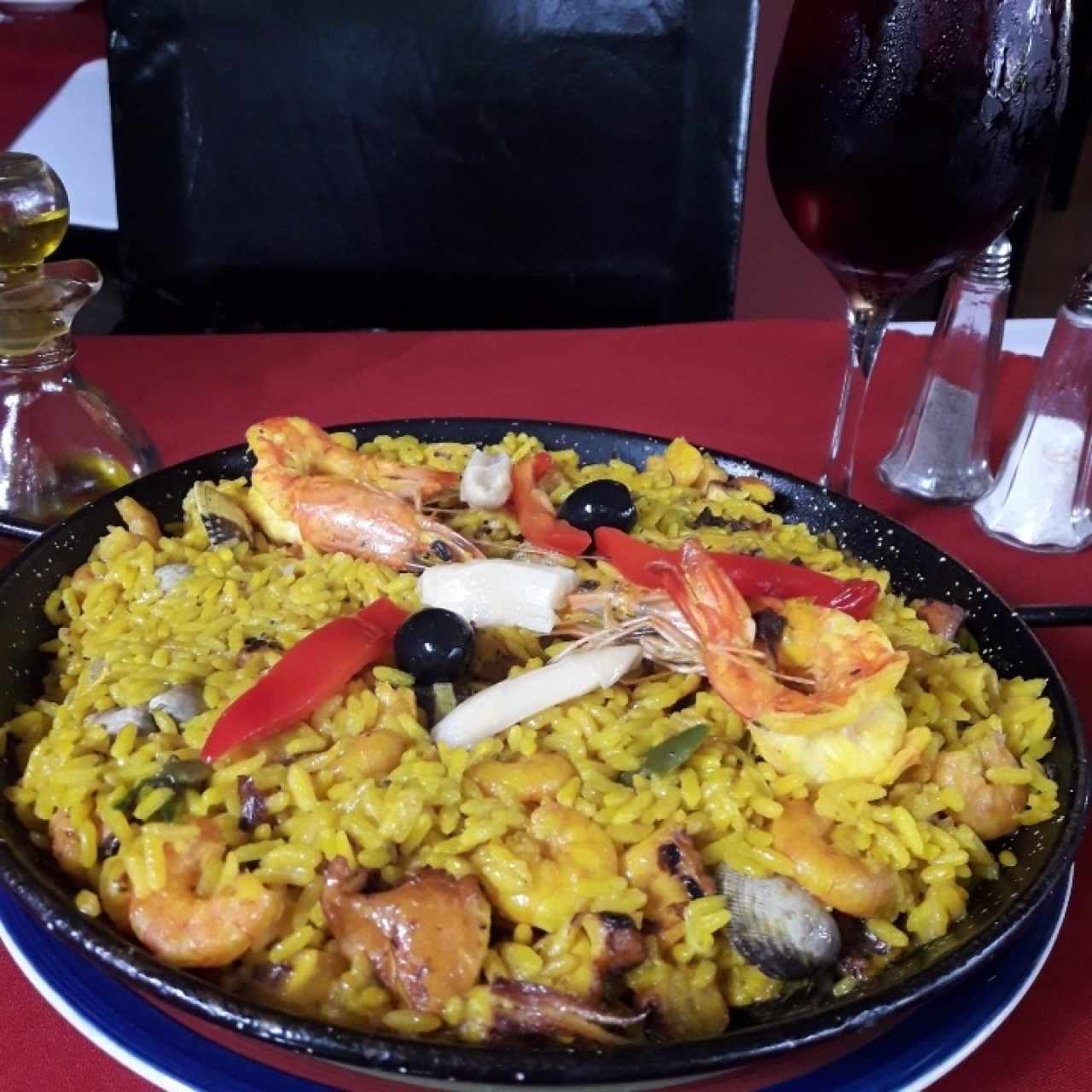 paella de mariscos