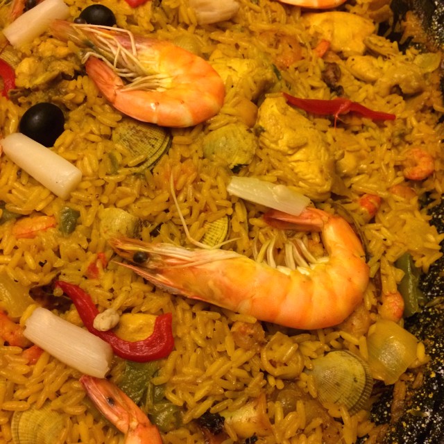 Paella de la casa