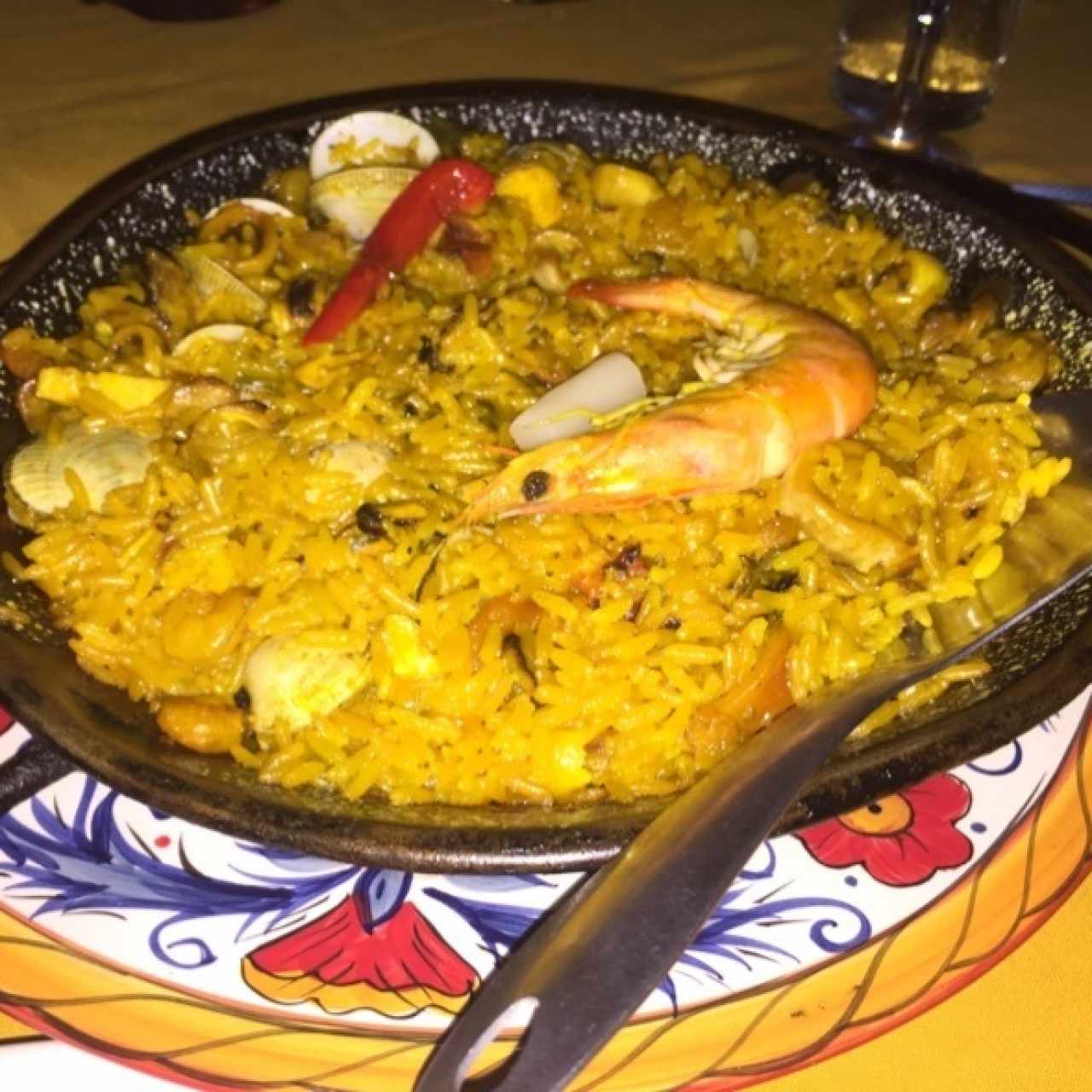 paella de marisco