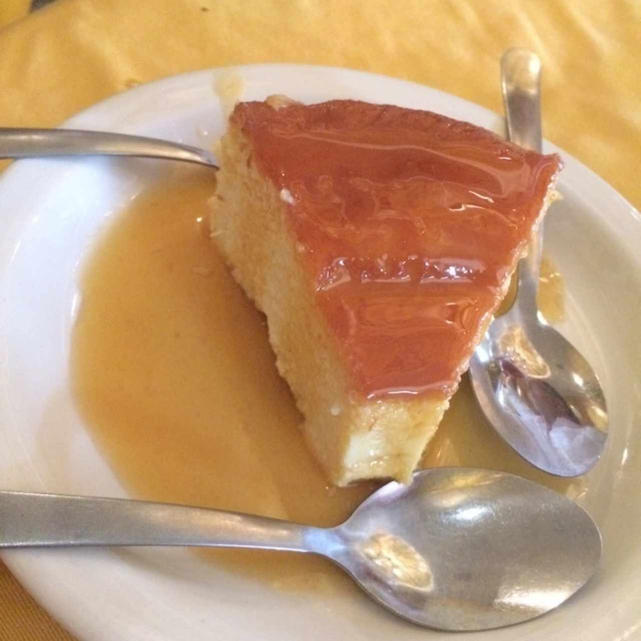 flan de queso