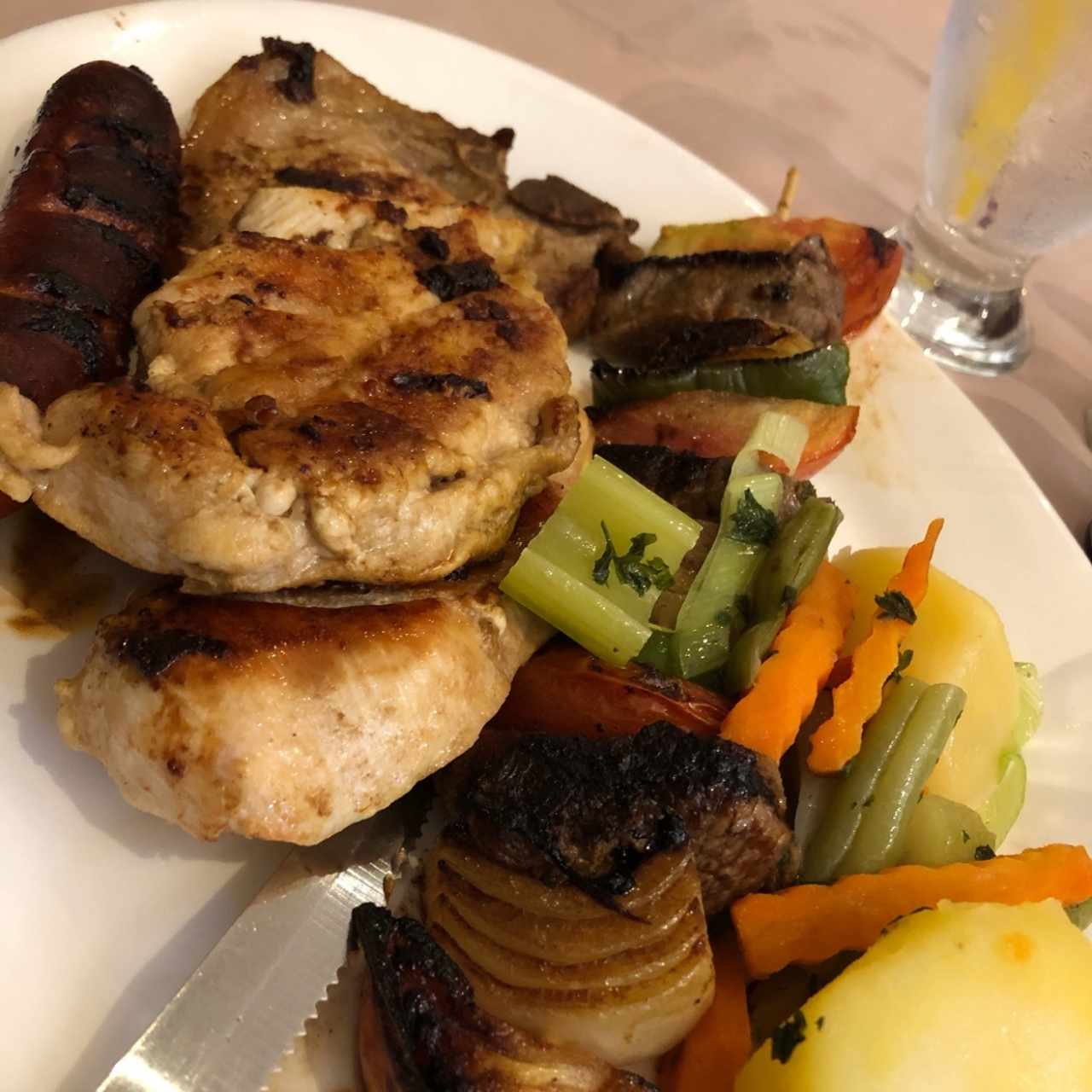 parrilla mixta