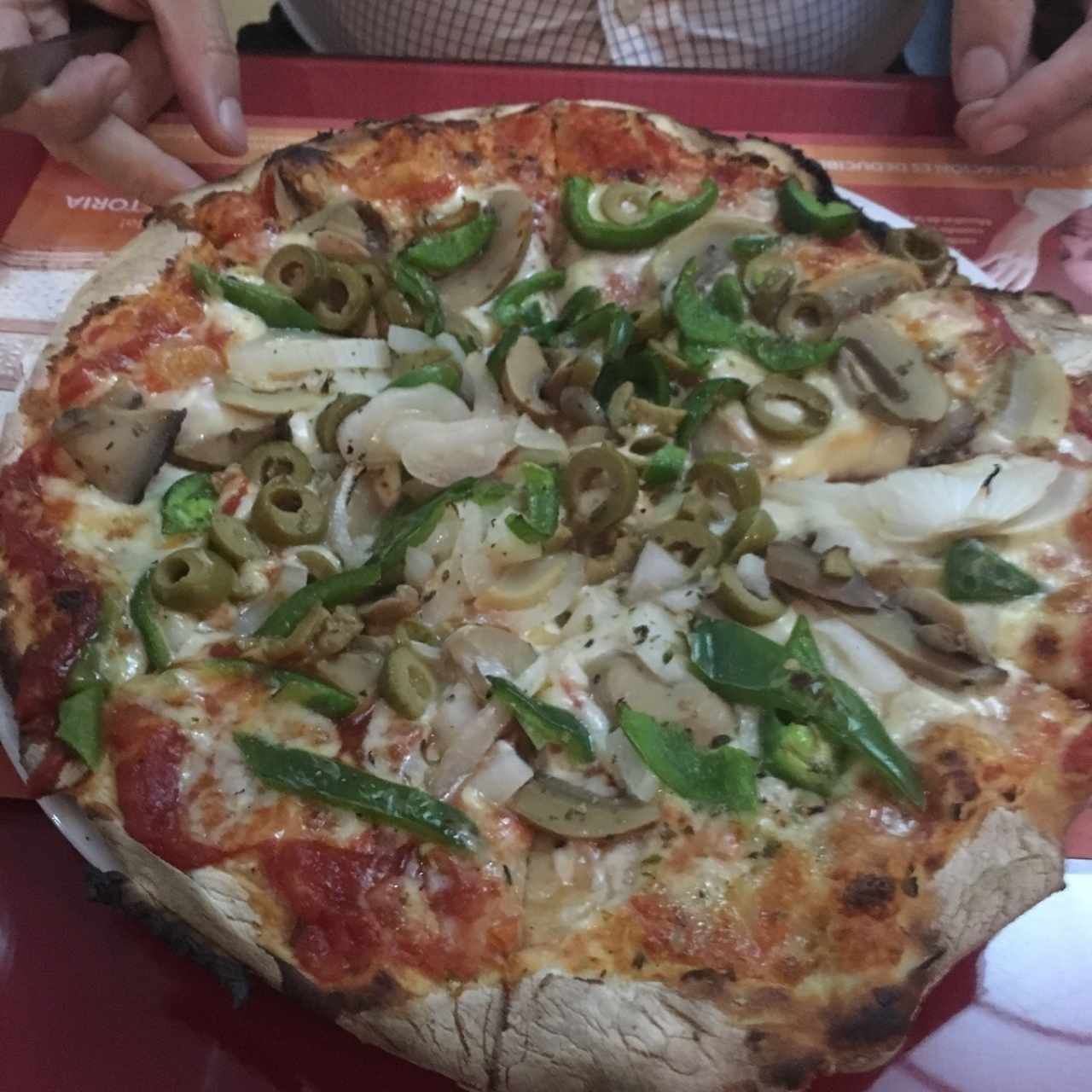 Pizza vegetariana