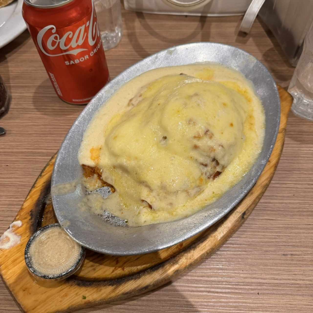 Lasaña de Pollo Gratinada