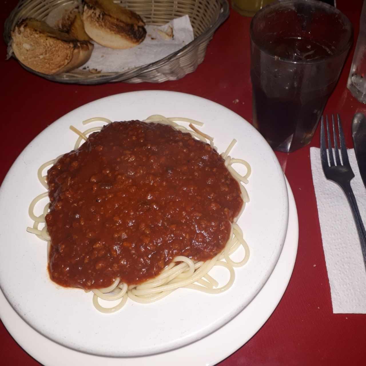 spaghetti a la bolognesa