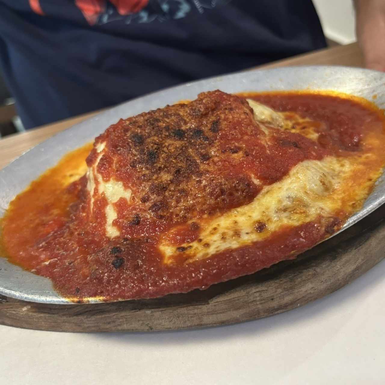 BERENJENA A LA PARMESANA-EGGPLANT PARMIGIANA