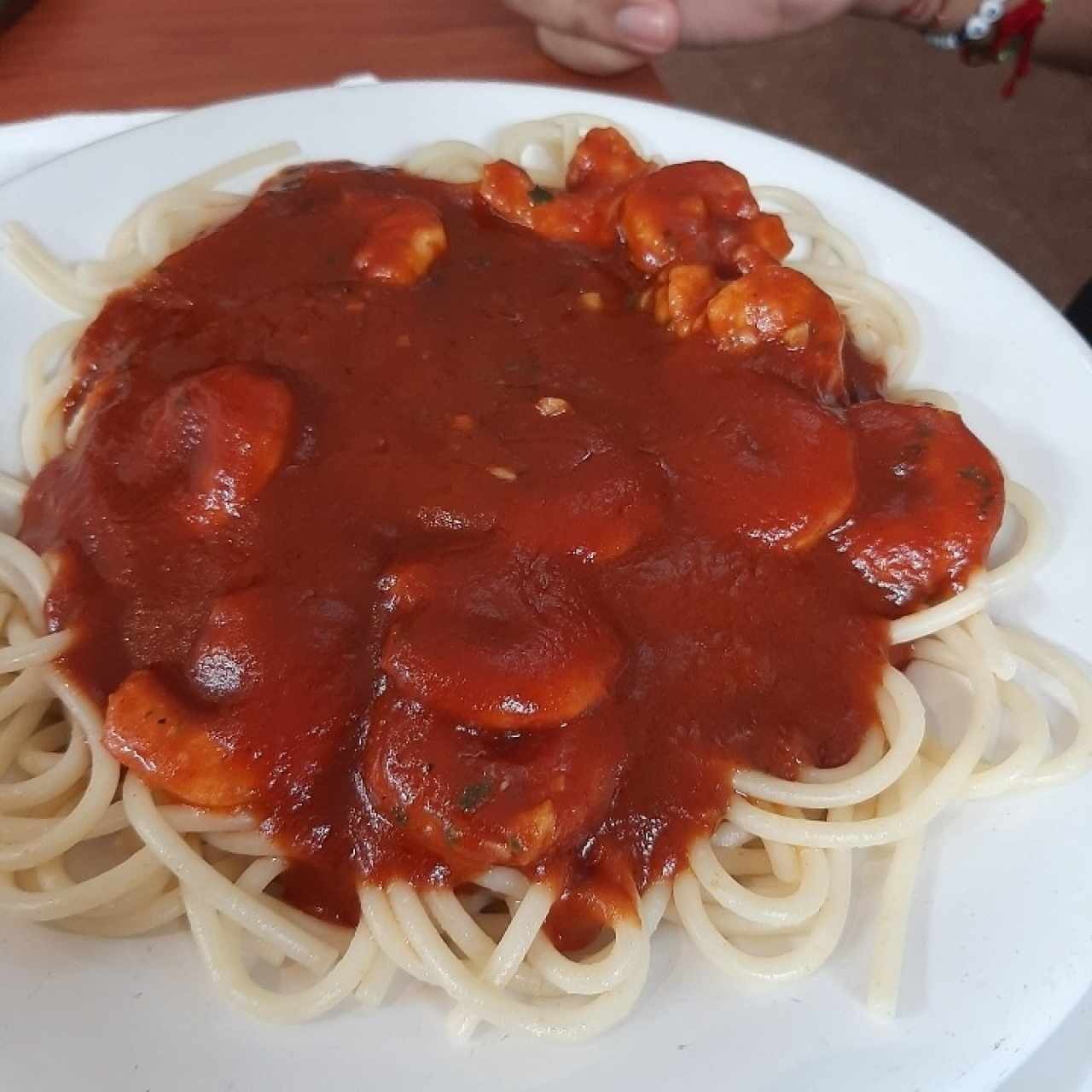 Pastas - Spaguetti con Camarones
