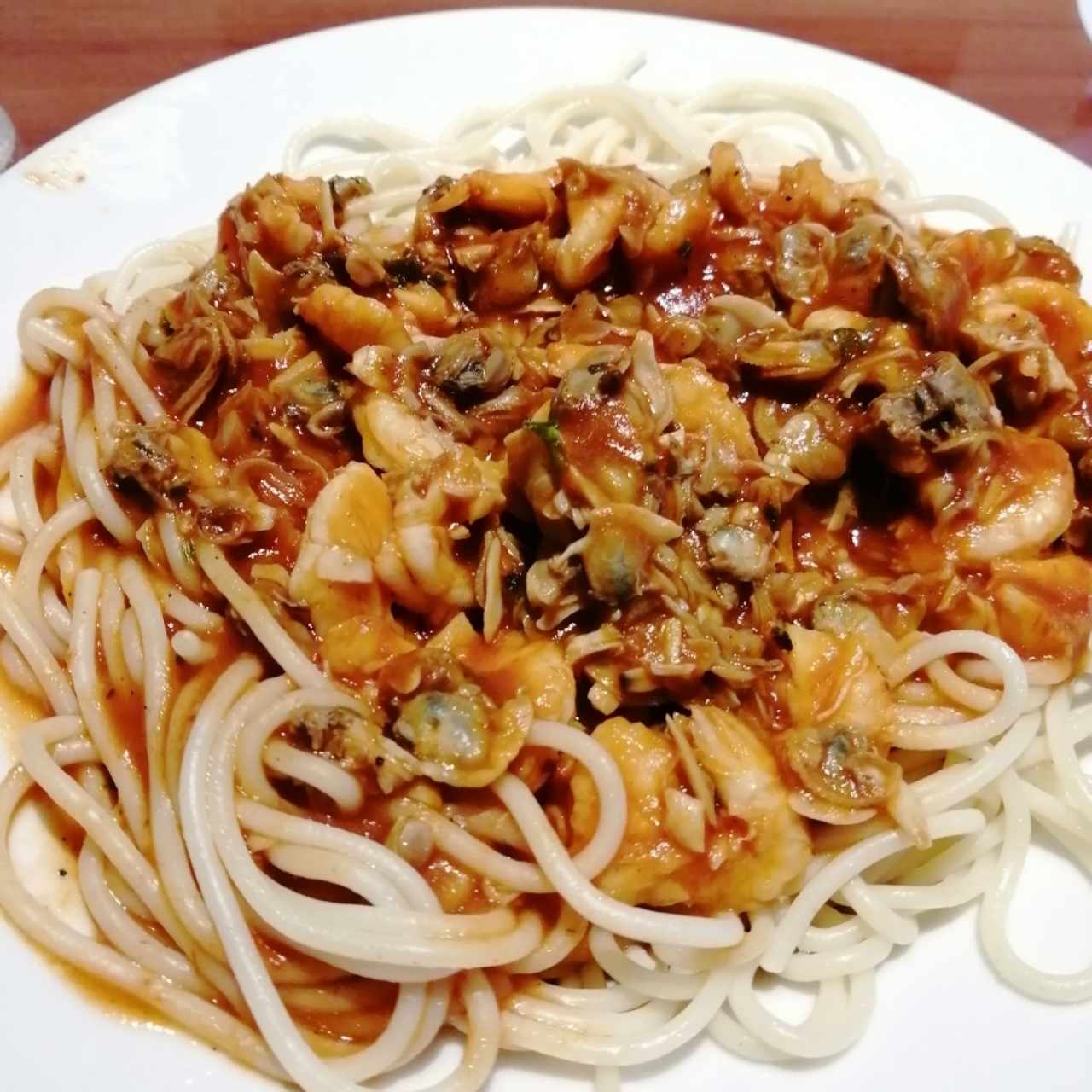Pastas - Spaguetti Alla Pescatore