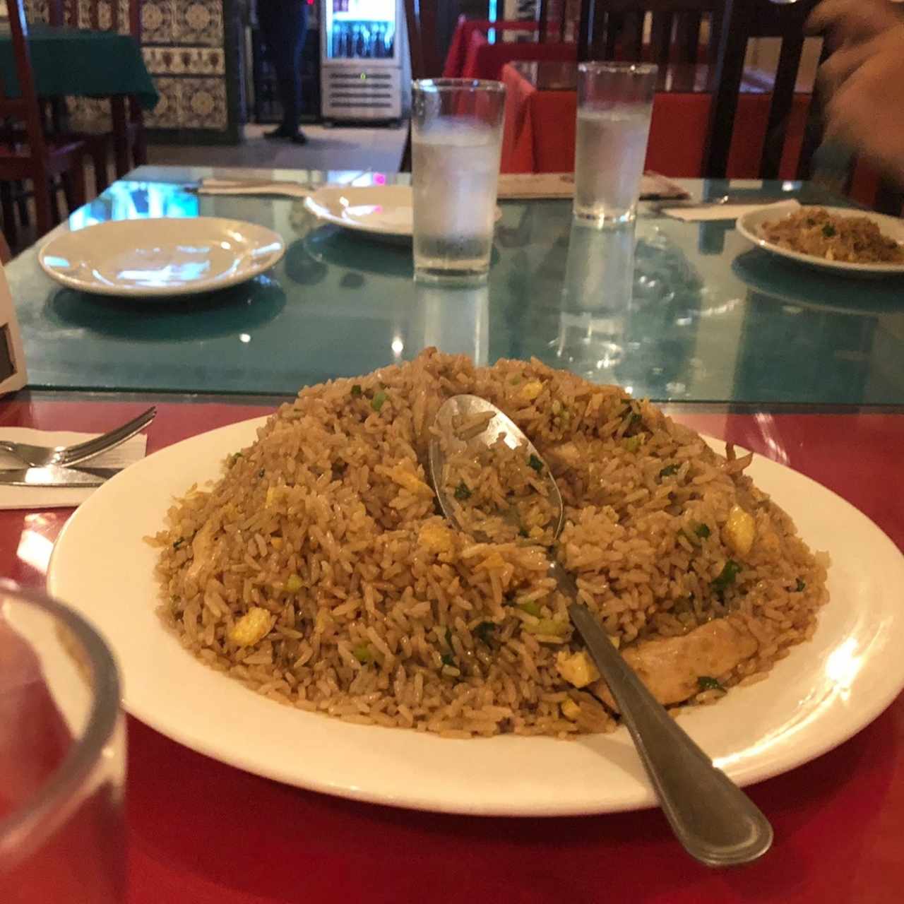 arroz chaufa con pollo 