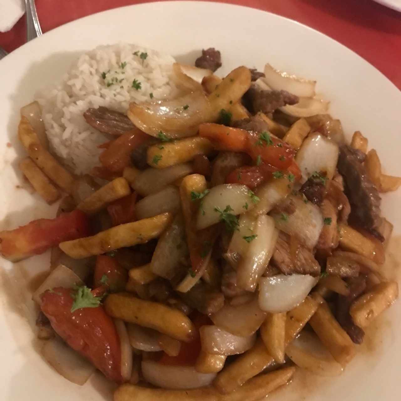 Saltado Tres Carnes