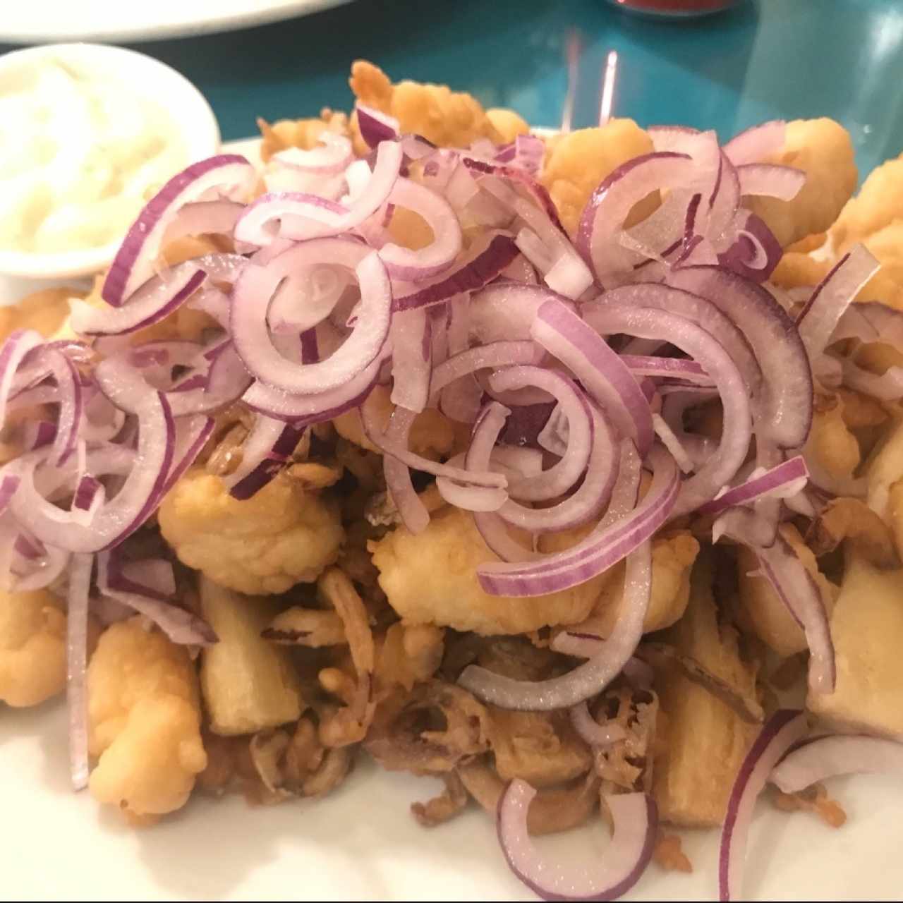 Ceviche Frito. 😋