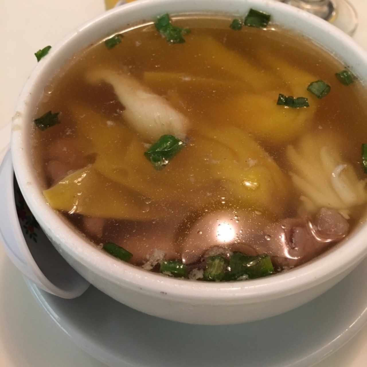 sopa de marisco estilo yung chang