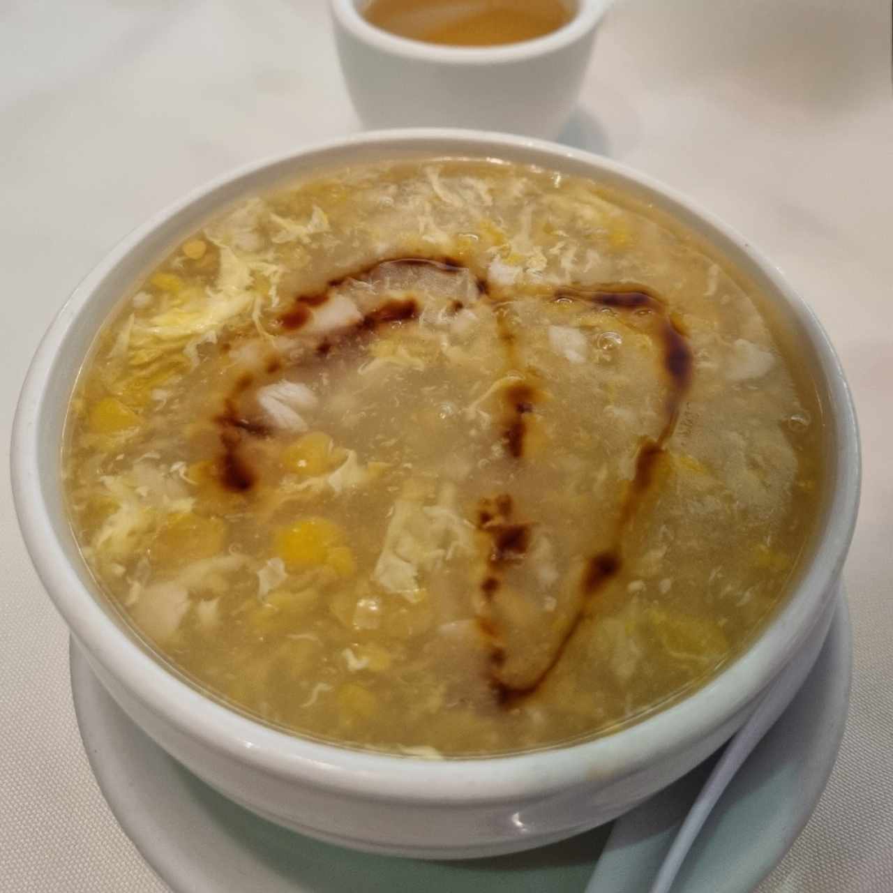 Sopa de Maíz con Pollo