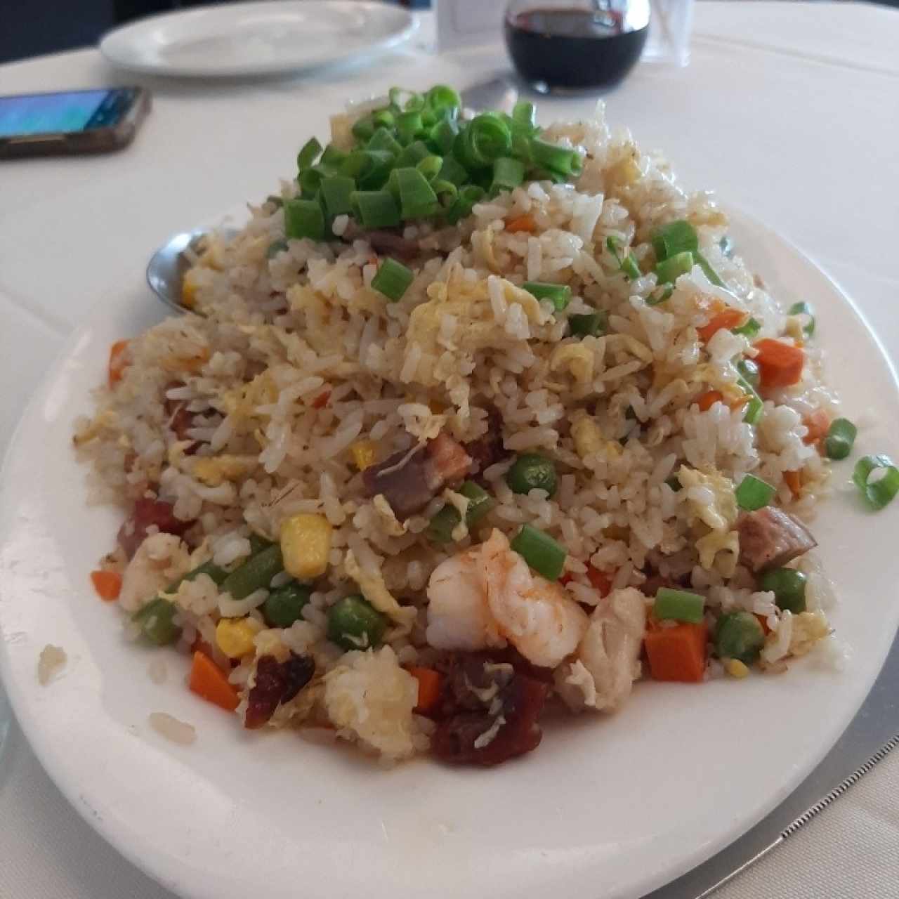 Arroz combinación