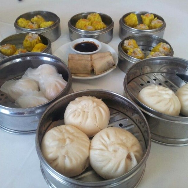 Ham pao, siu mai, hakao, rollo de pato