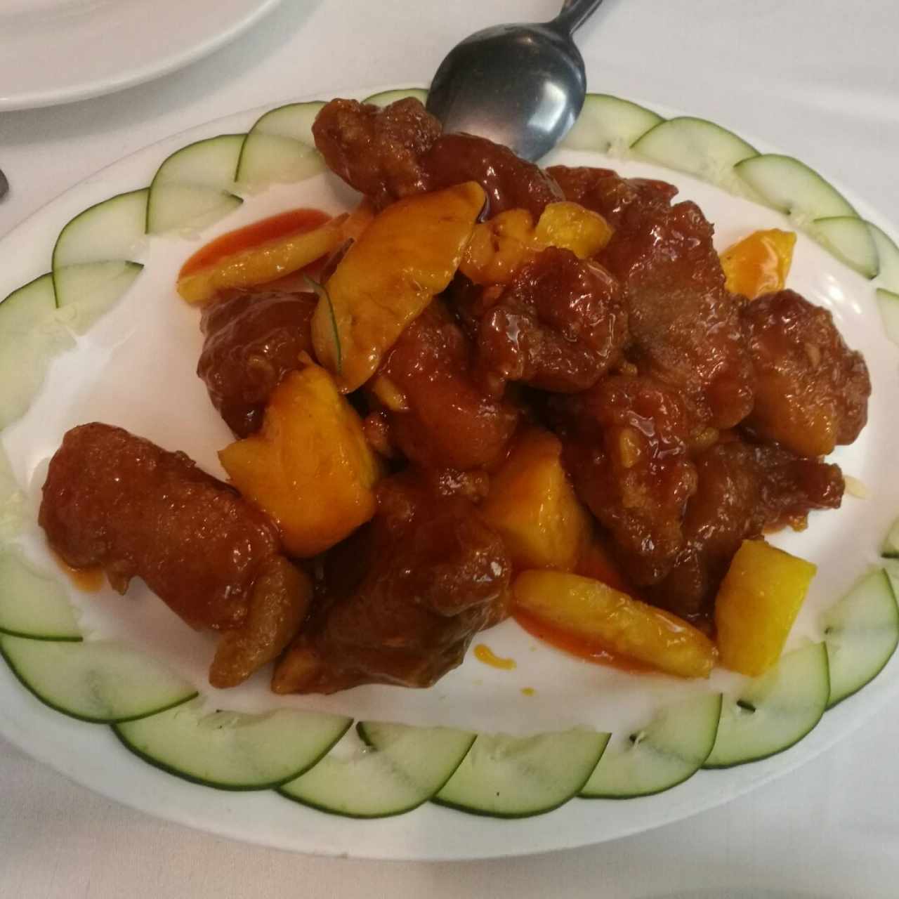 Puerco agridulce