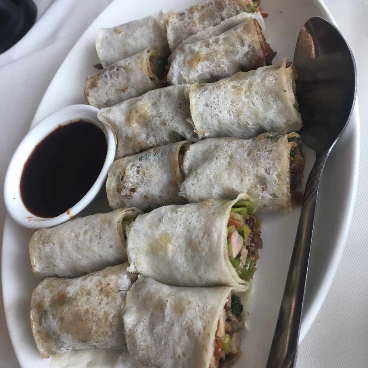 rollitos de pato