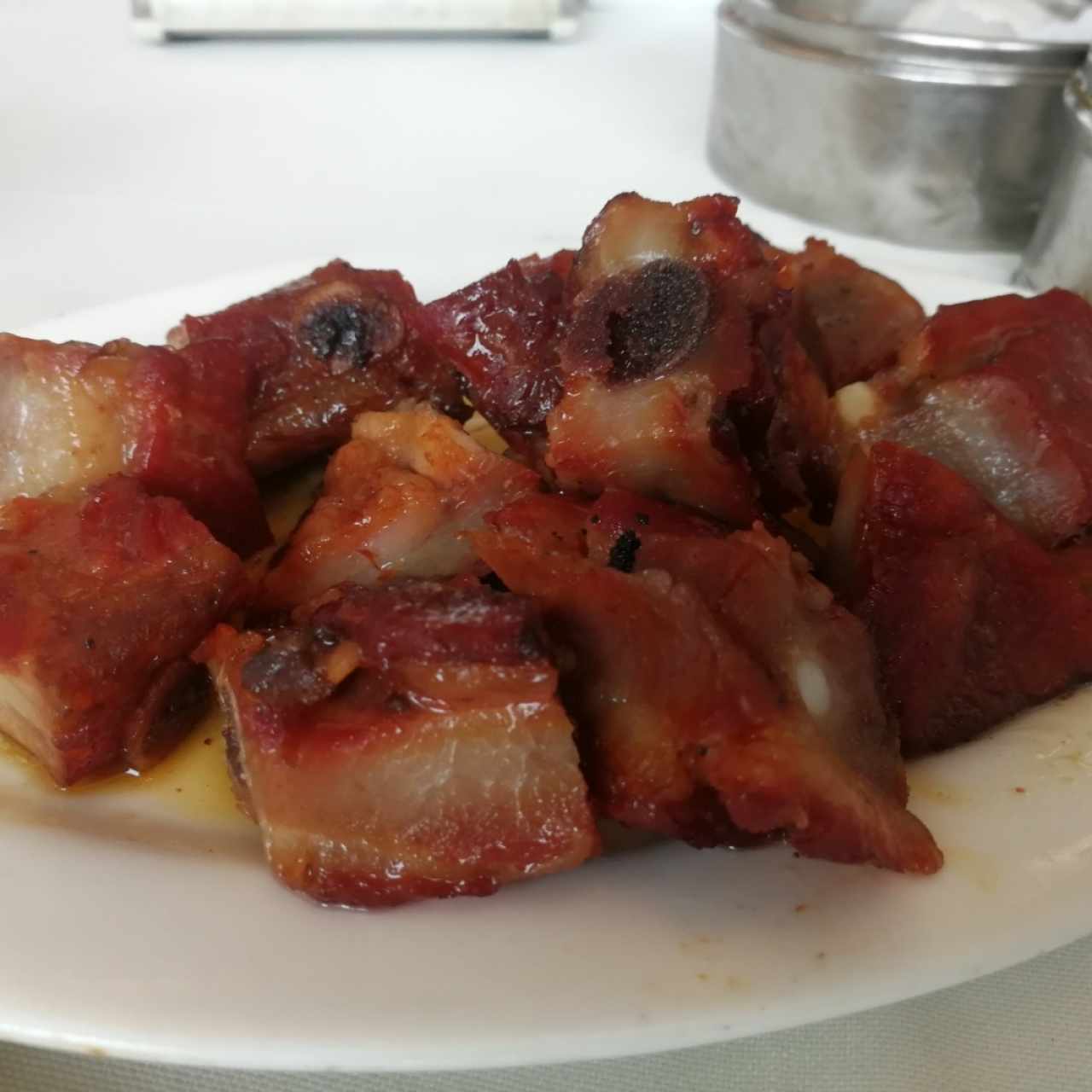 puerco asado, costillitas 