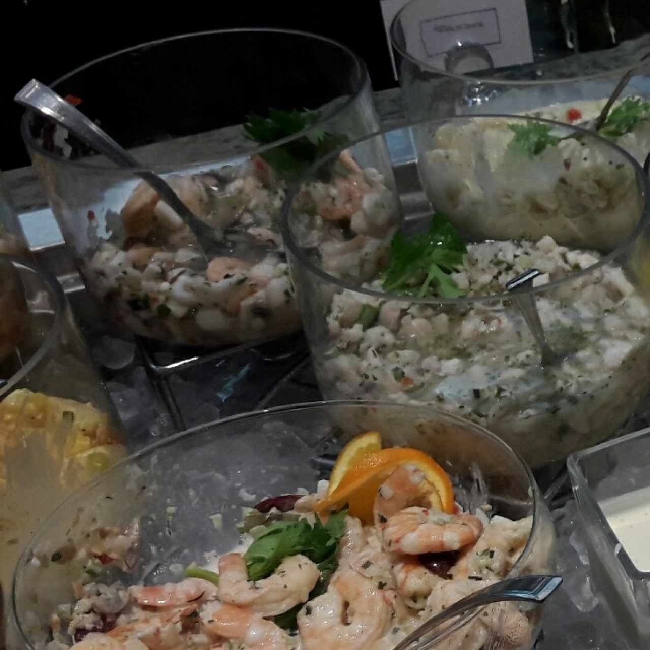 Estación de ceviches