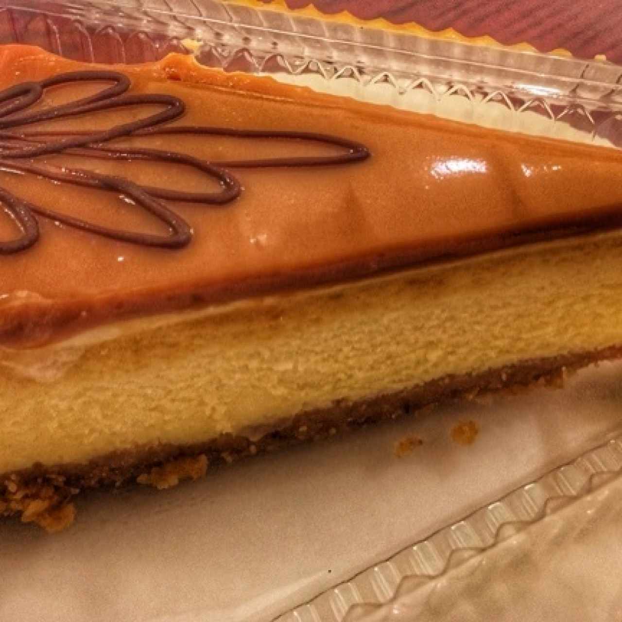 Cheesecake de dulce de leche