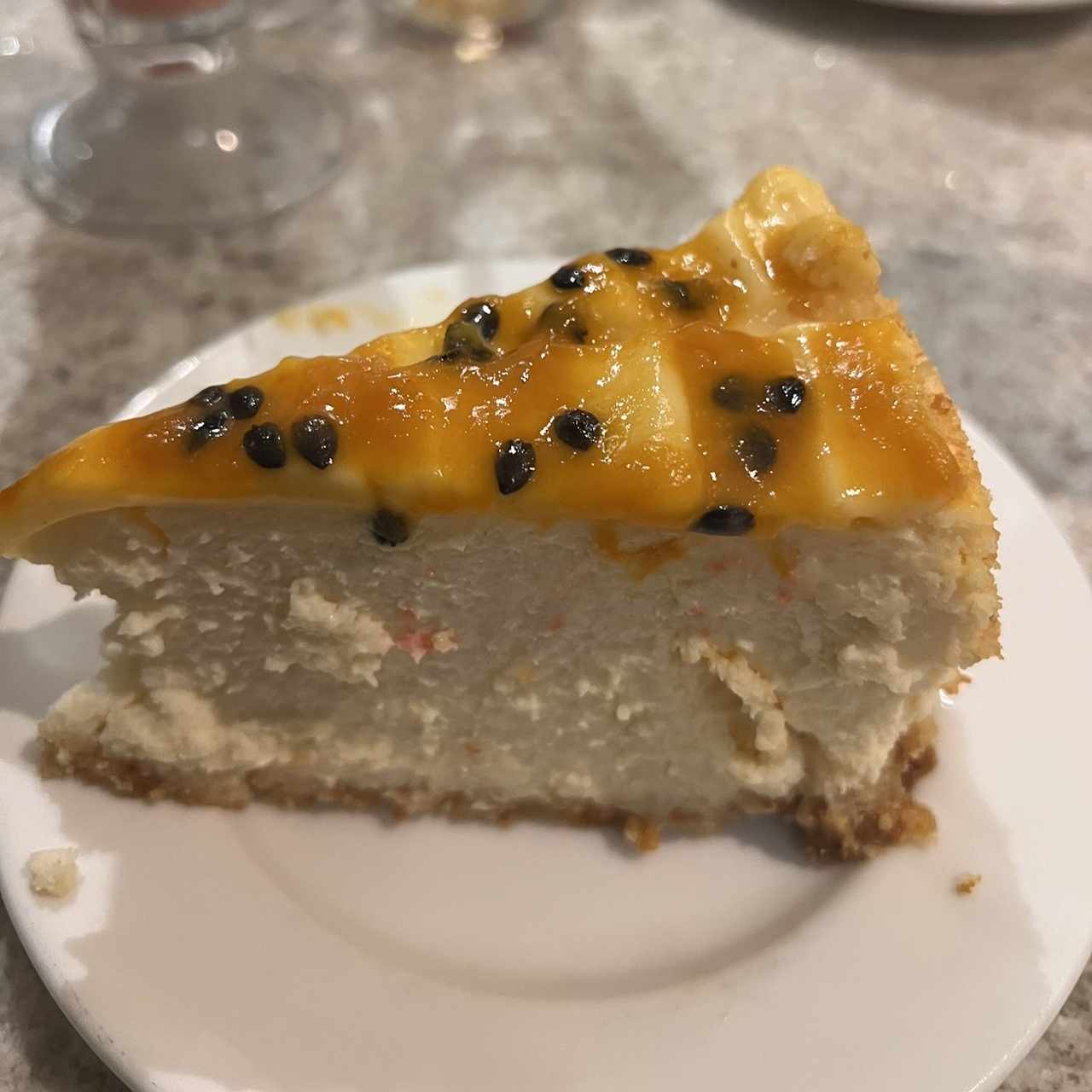 Pasteleria - Cheesecake de Maracuyá