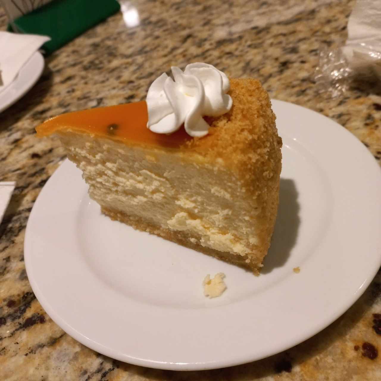 Dulces Porcionados - Cheesecake de Maracuyá