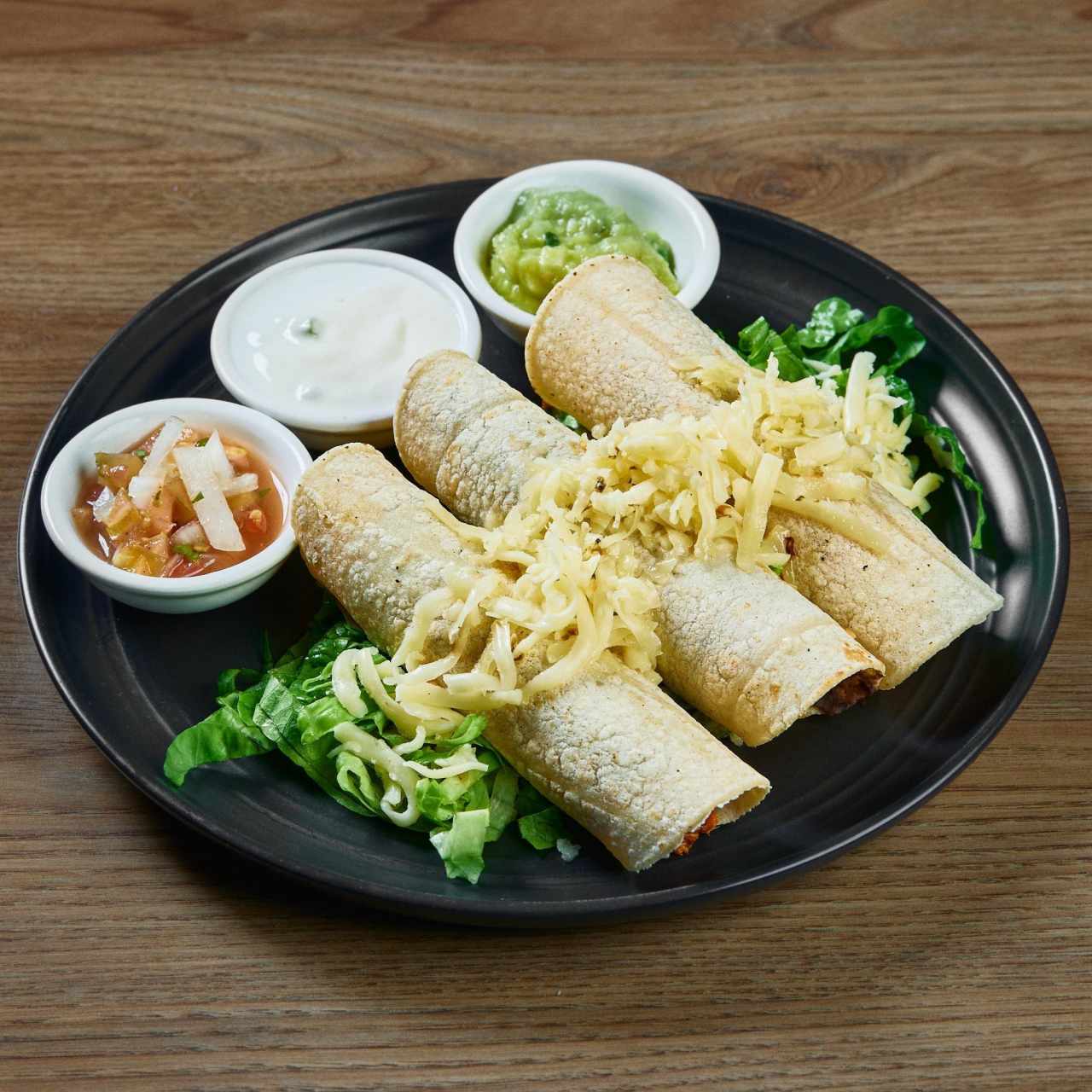 Flautas de pollo