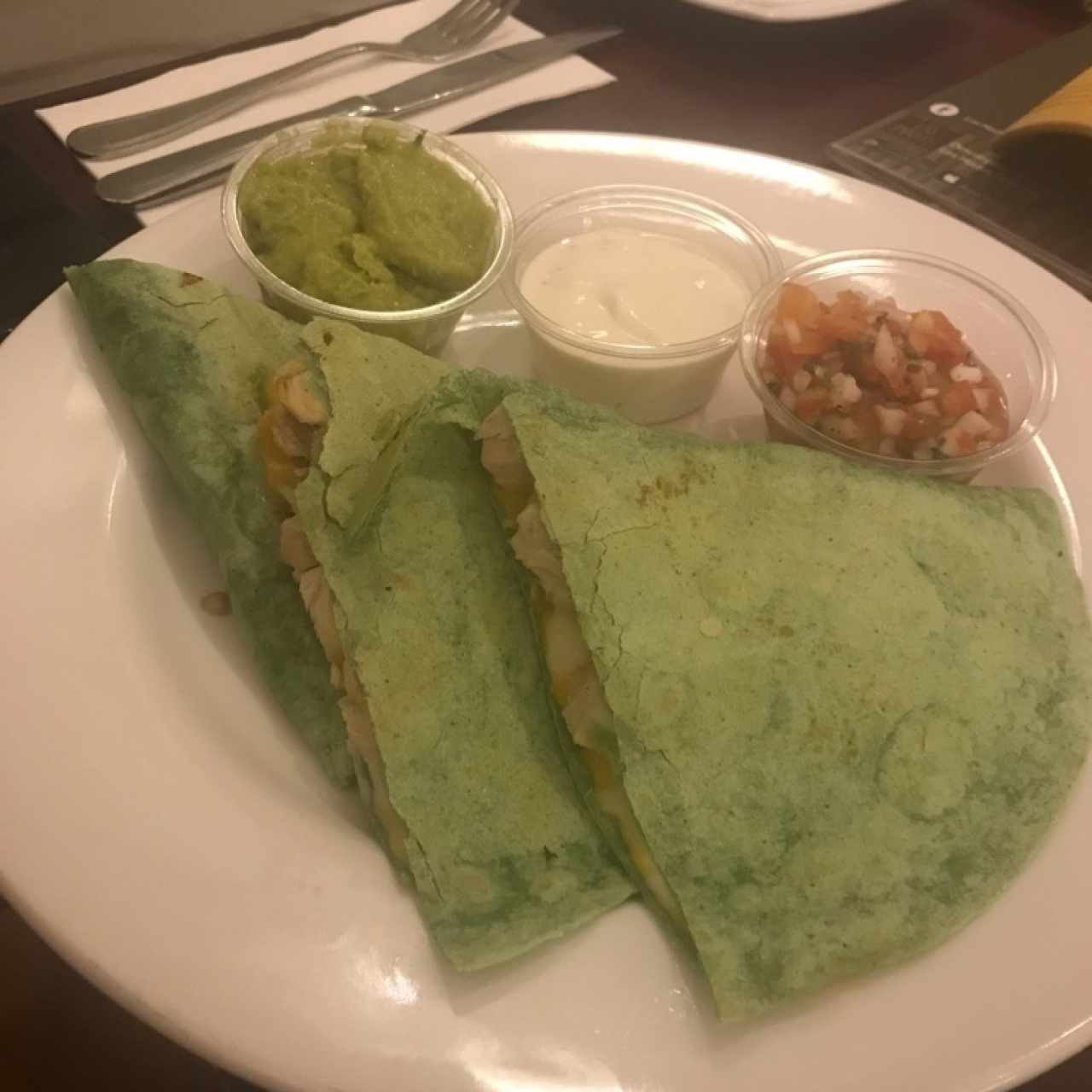 quesadillas