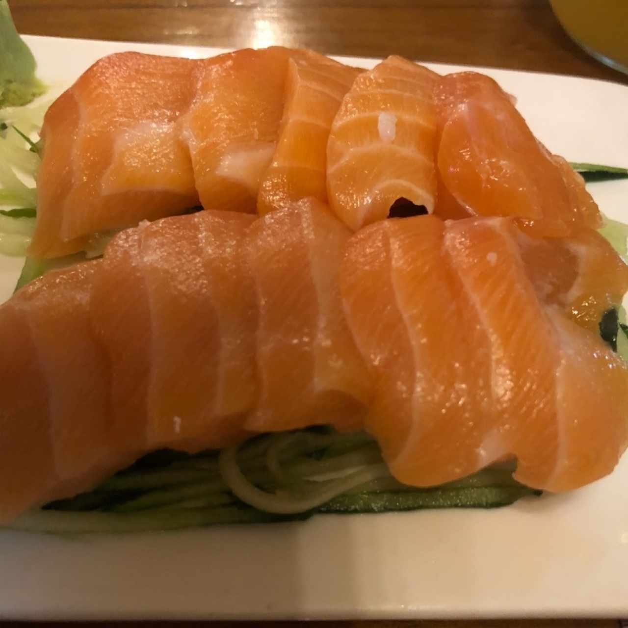 Sashimi Salmon (Sake) Cortes gruesos 