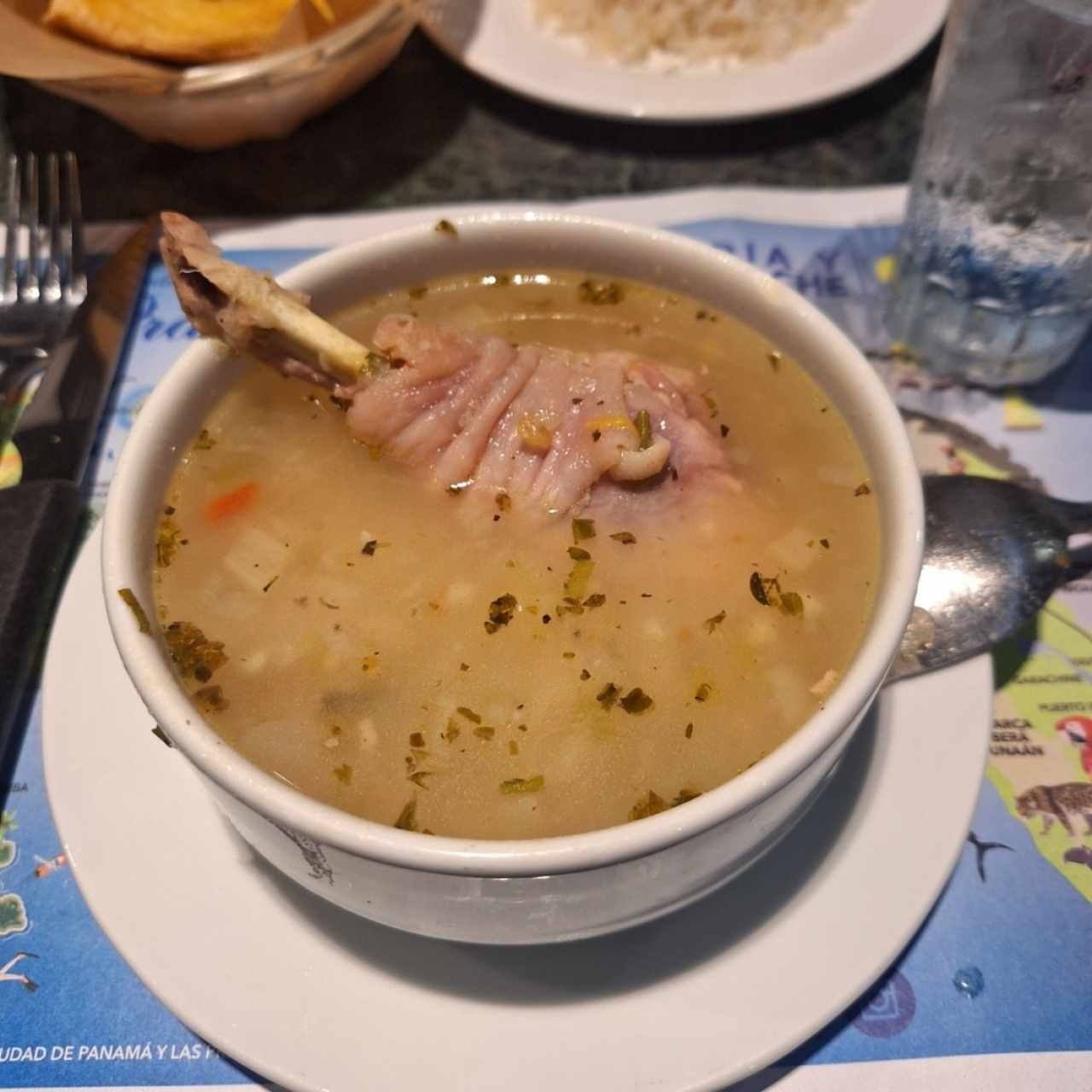 Sopas / Soups - Sancocho de gallina