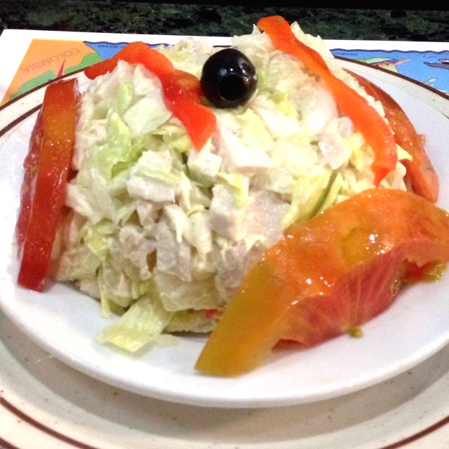 Ensalada de pollo