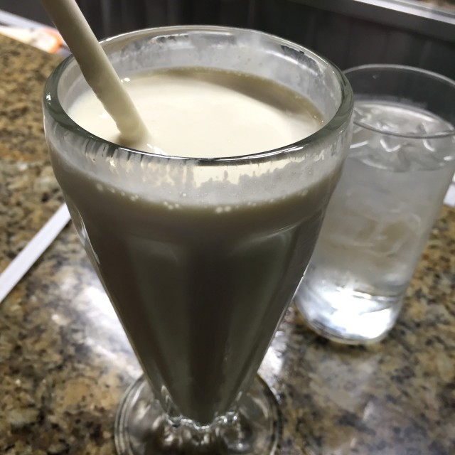 Batido de vainilla