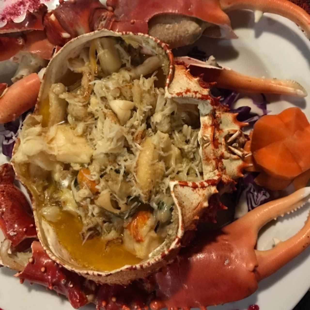 stuffed king crab