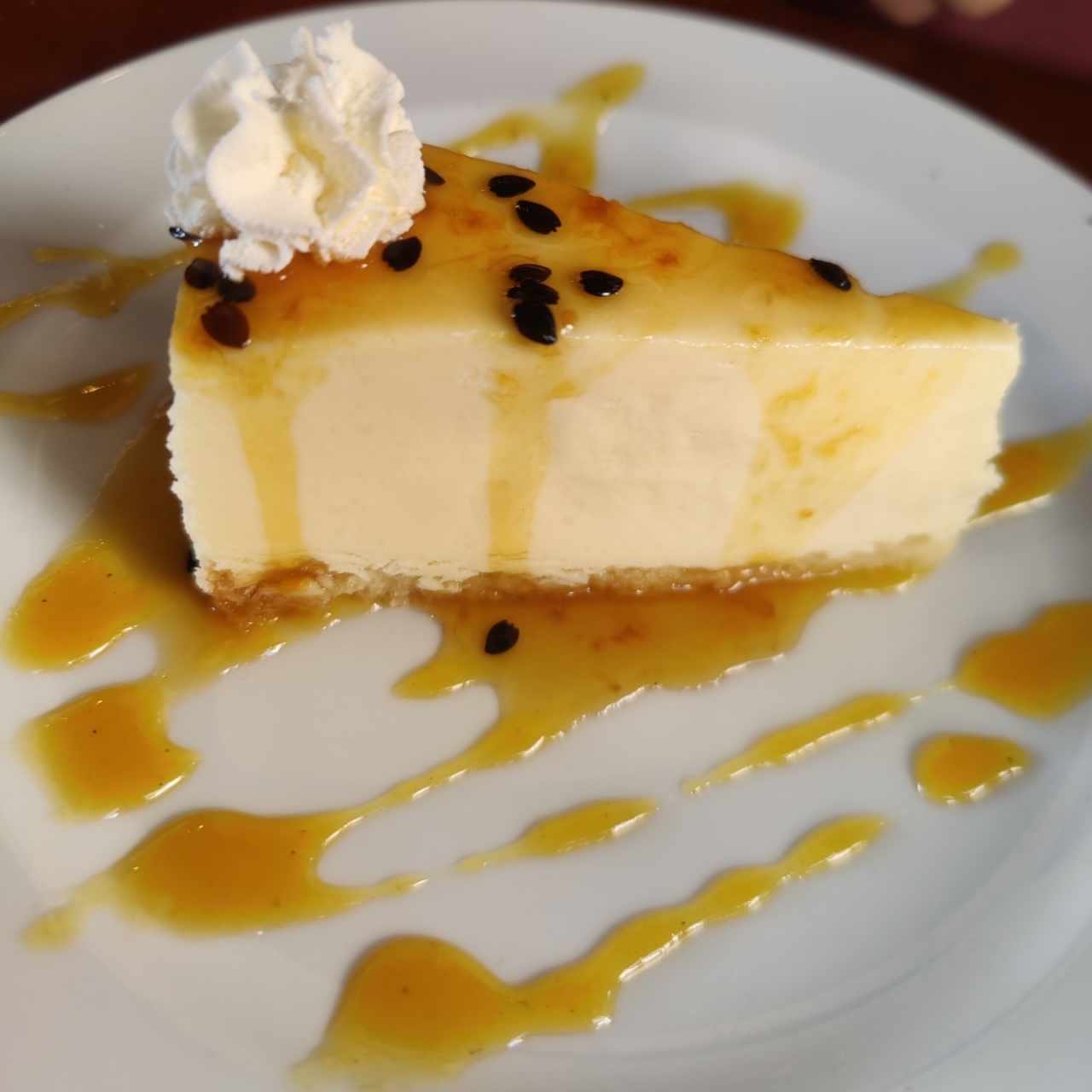 Postres - Cheesecake de Maracuyá