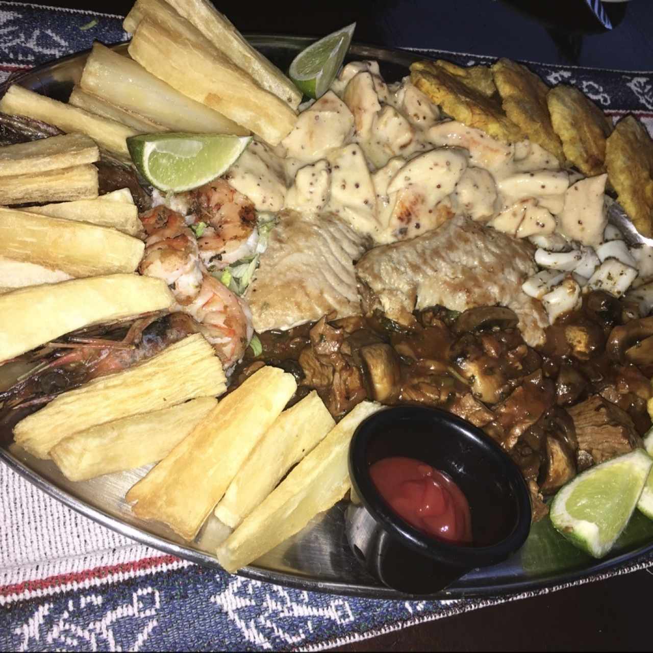 Bandeja Tierra y Mar