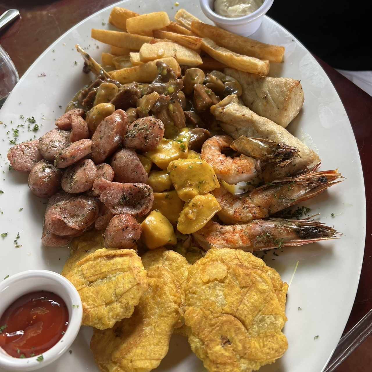 Picada mar y tierra