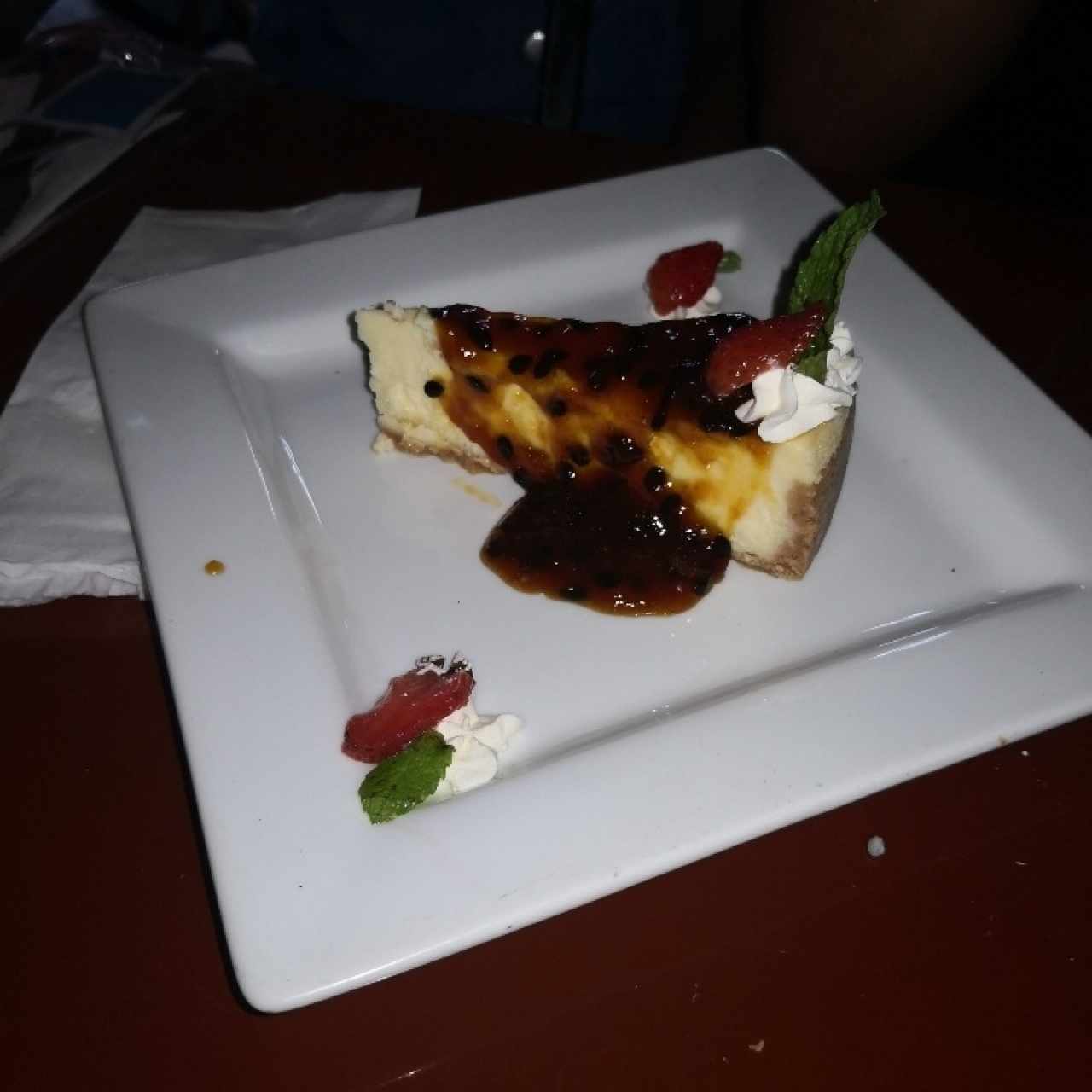 Cheese cake de maracuya 
