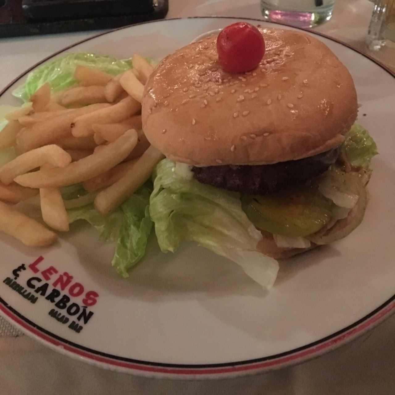 Burguer Leños y Carbon