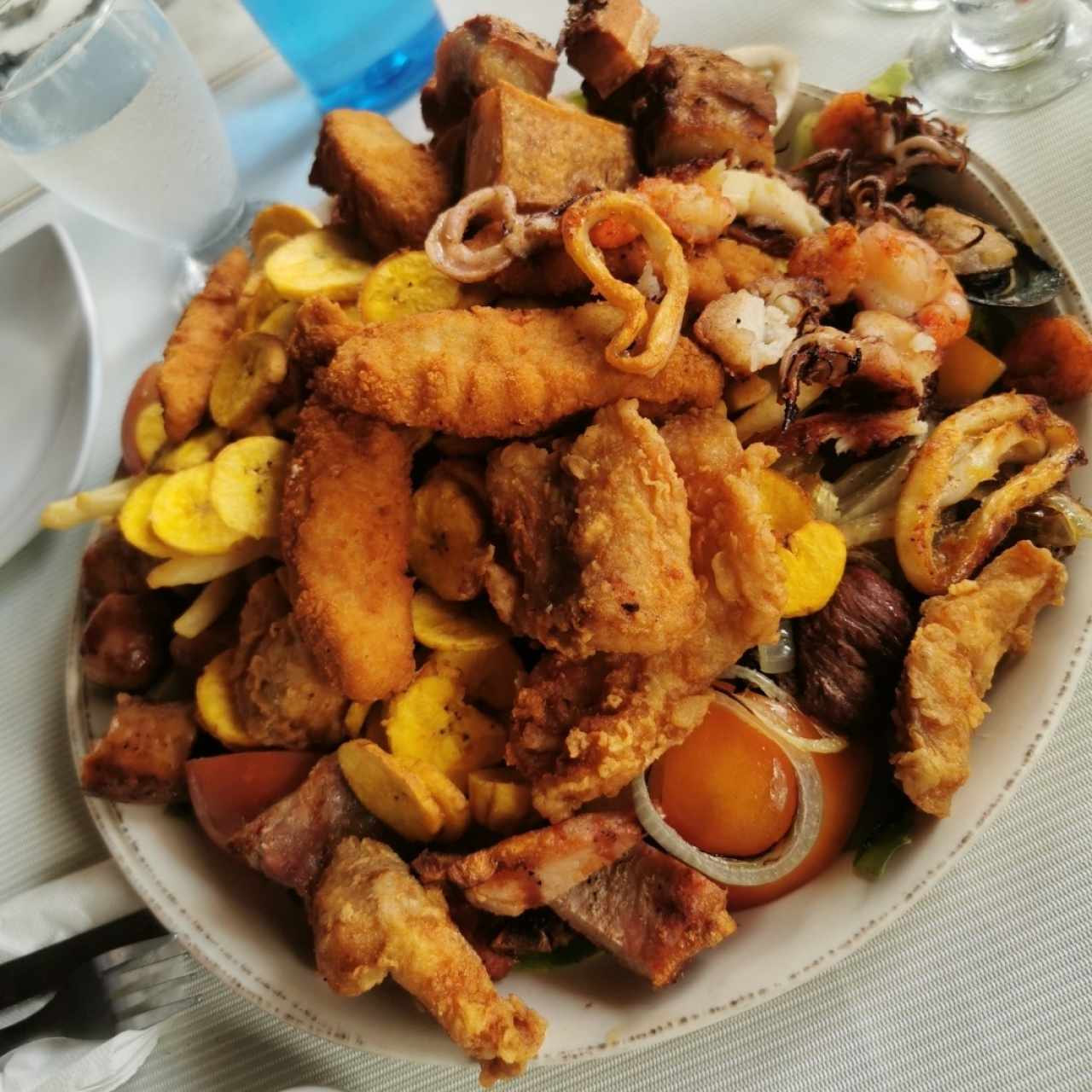 PICADA MAR Y TIERRA ( PARA 3 PERSONAS