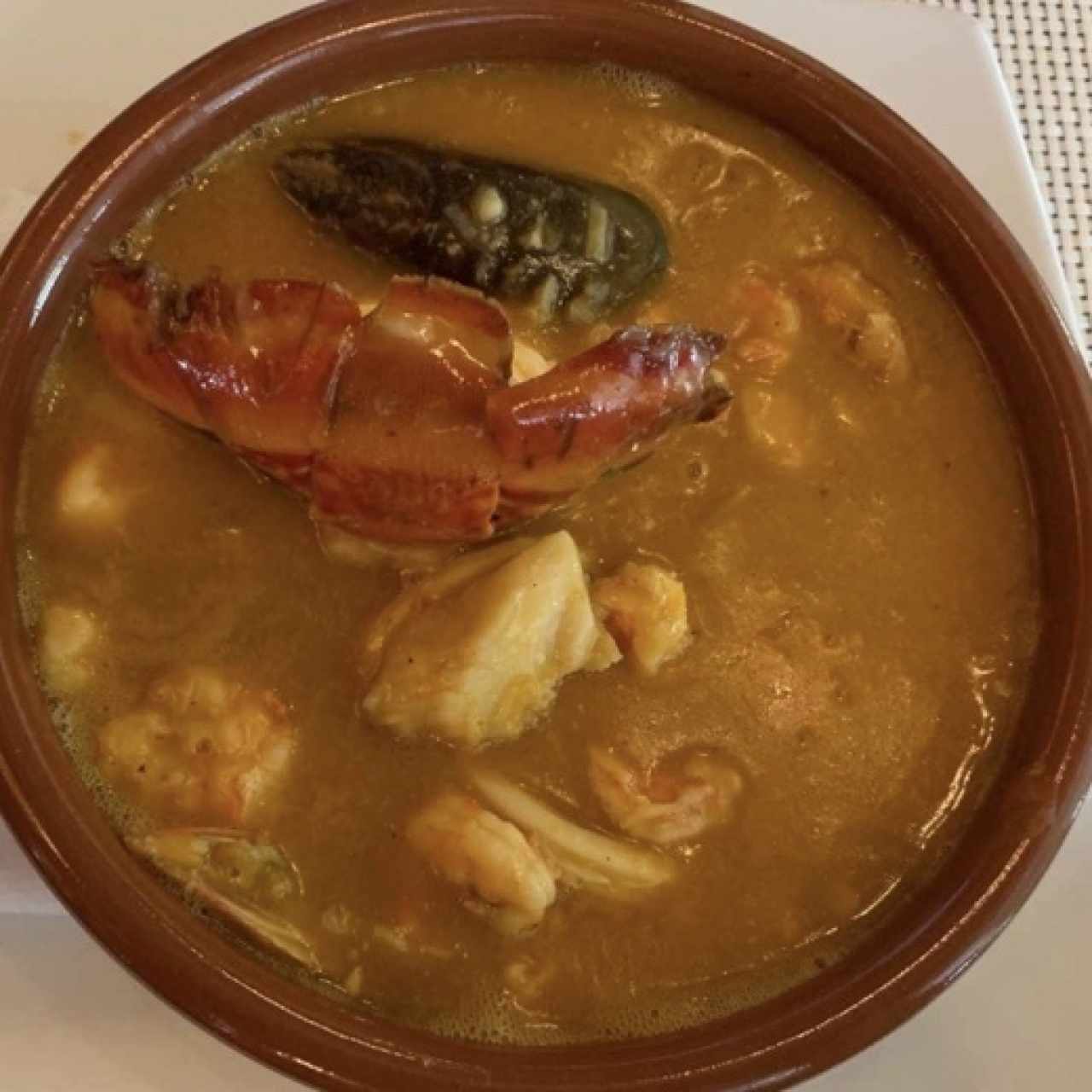 Cacerola de mariscos