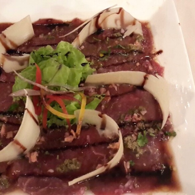 Carpaccio de lomo