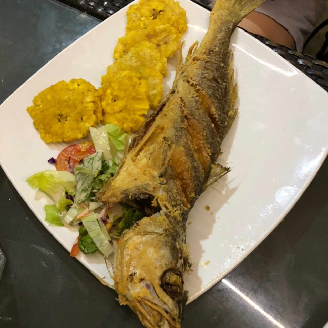 Pescado frito
