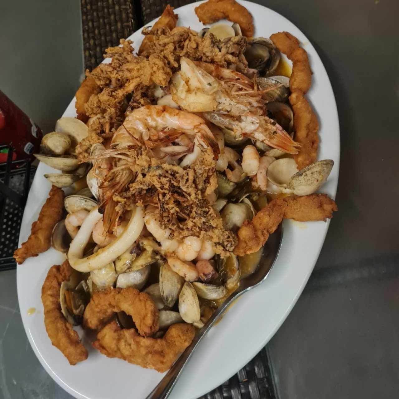 picada de mariscos 