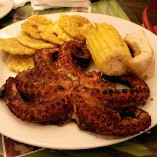 Pulpo a la parrilla