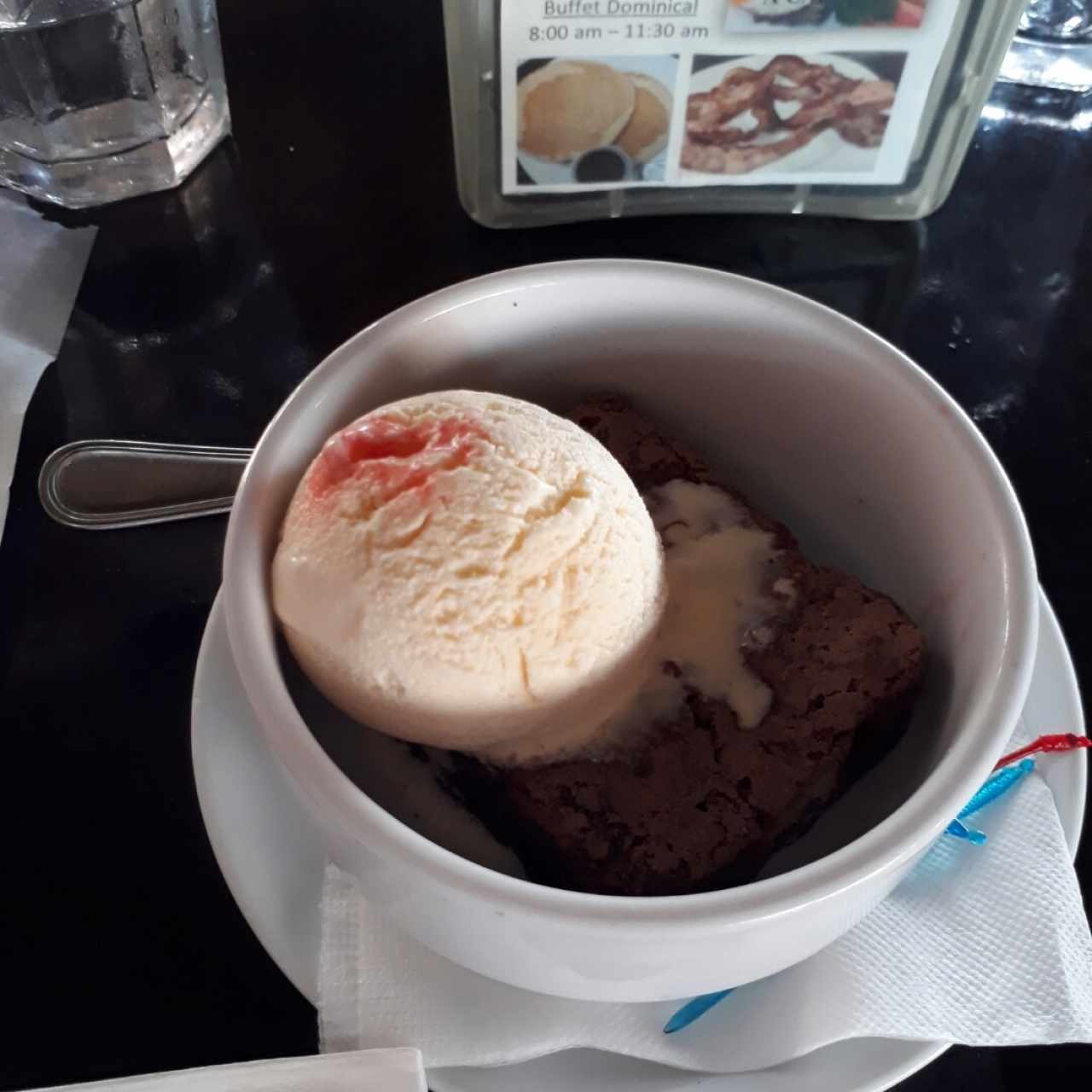 Helado de fresa con vainilla. Nada del otro mundo