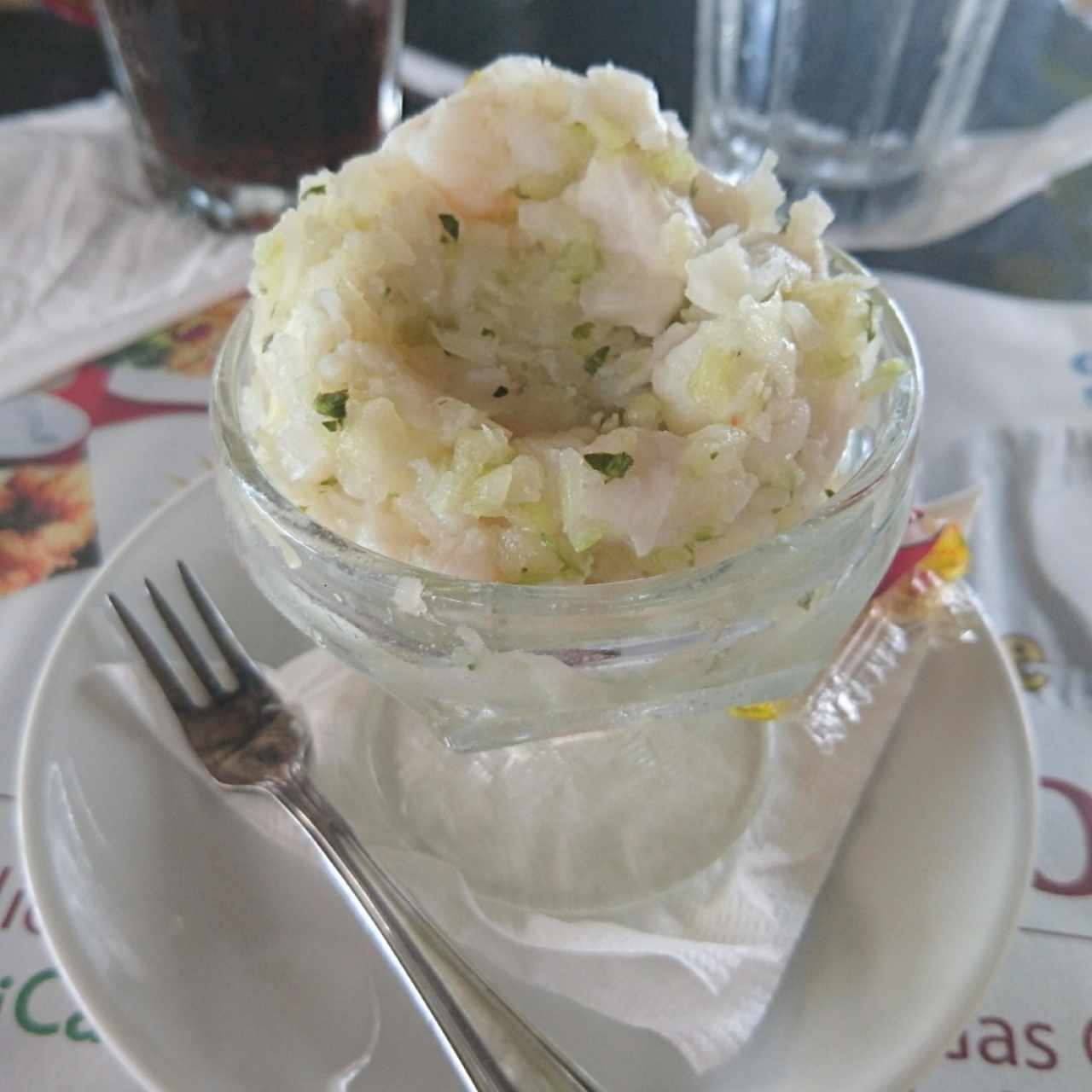 Ceviche de corvina 