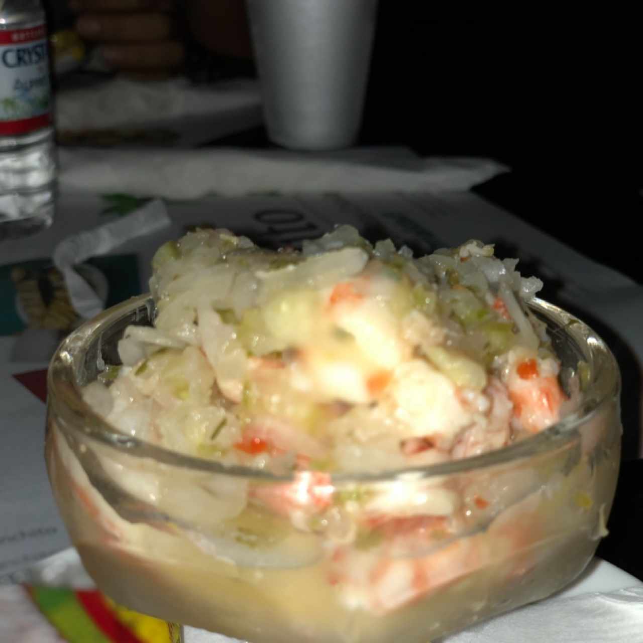 ceviche de camarones